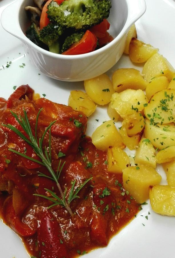 Pension Am Radweg & Ristorante Juani Wriezen エクステリア 写真